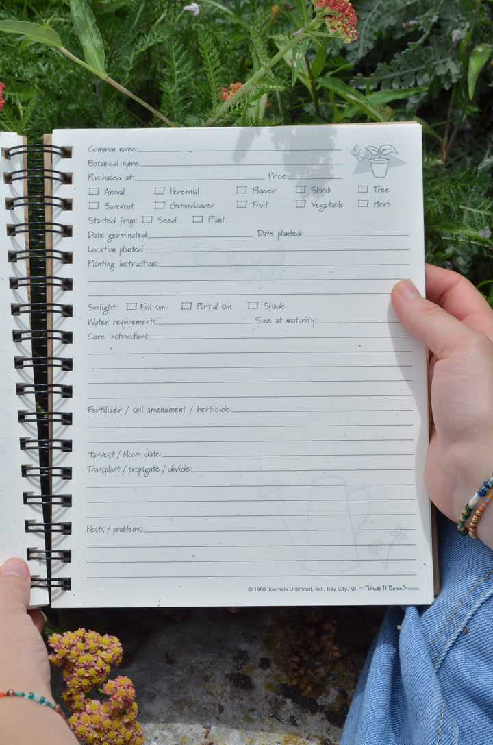 Gardening Journal