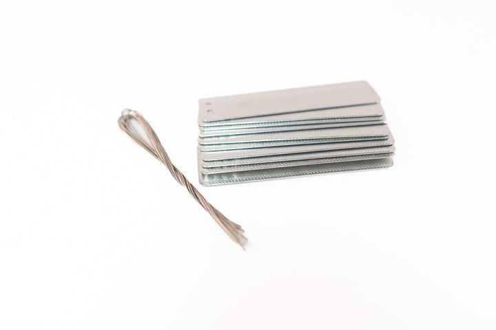 Wire On Tags (Set of 10)