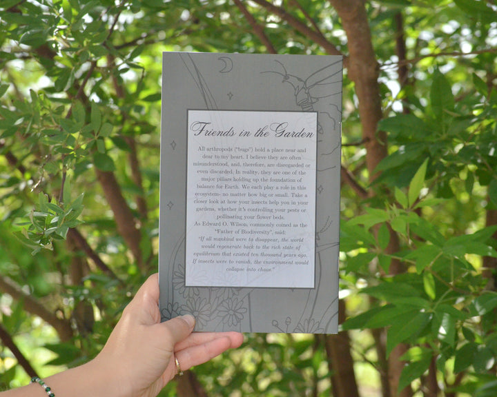 Friends in the Gardens: Beneficial Insects Coloring Book