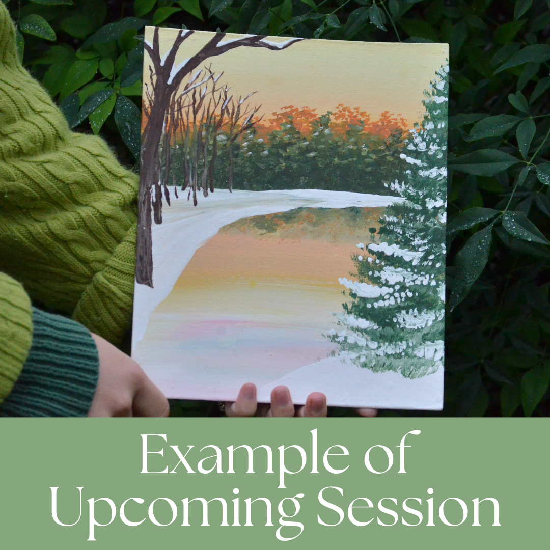 Painting in the Gardens