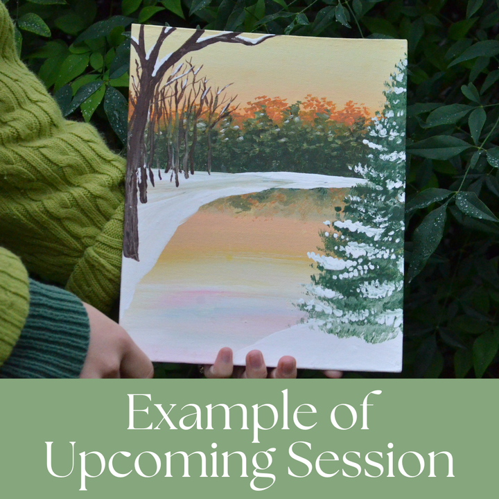 Painting in the Gardens