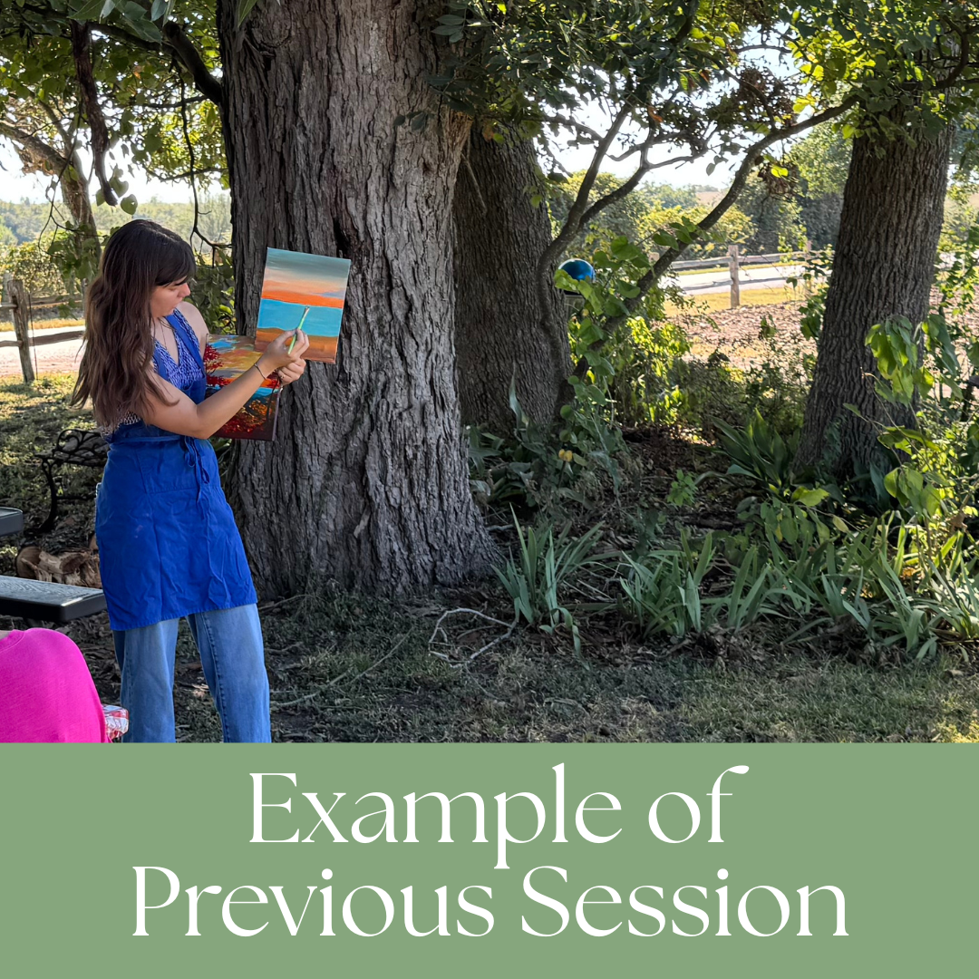 Painting in the Gardens