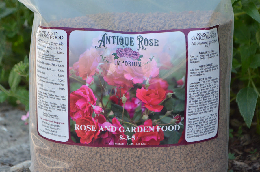 rose plant fertilizer 8-3-5 Rose and Garden Food (5 lb)
